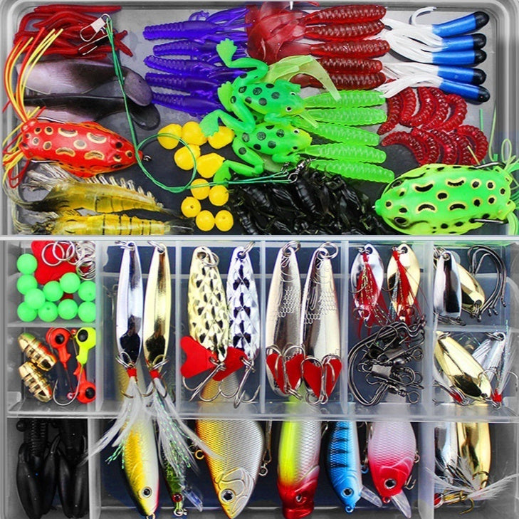 Unlock the Secrets of the Water with Our 141 Pieces Of Lure Fishing Bait Set